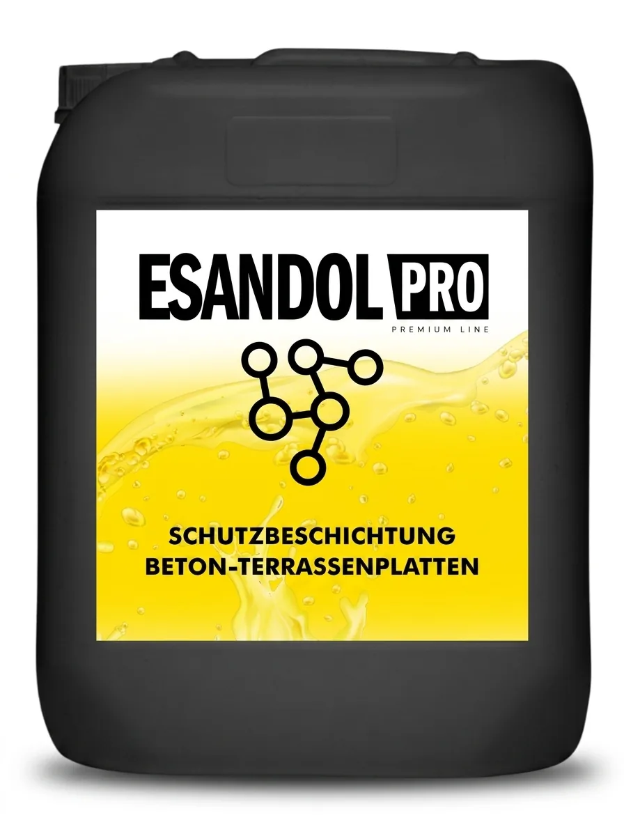 ESANDOL pro line Schutzanstrich Betonterrassenplatten