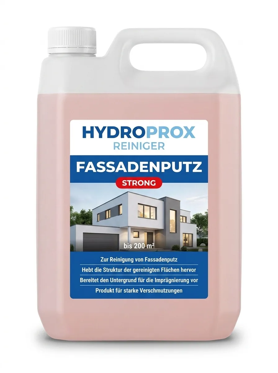 HYDROPROX Reinigung Fassadenputz