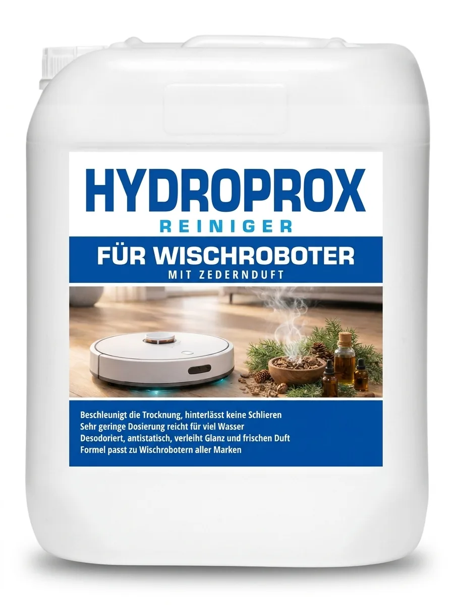 HYDROPROX Reinigungsmittel für Wischroboter – mit Zedernduft