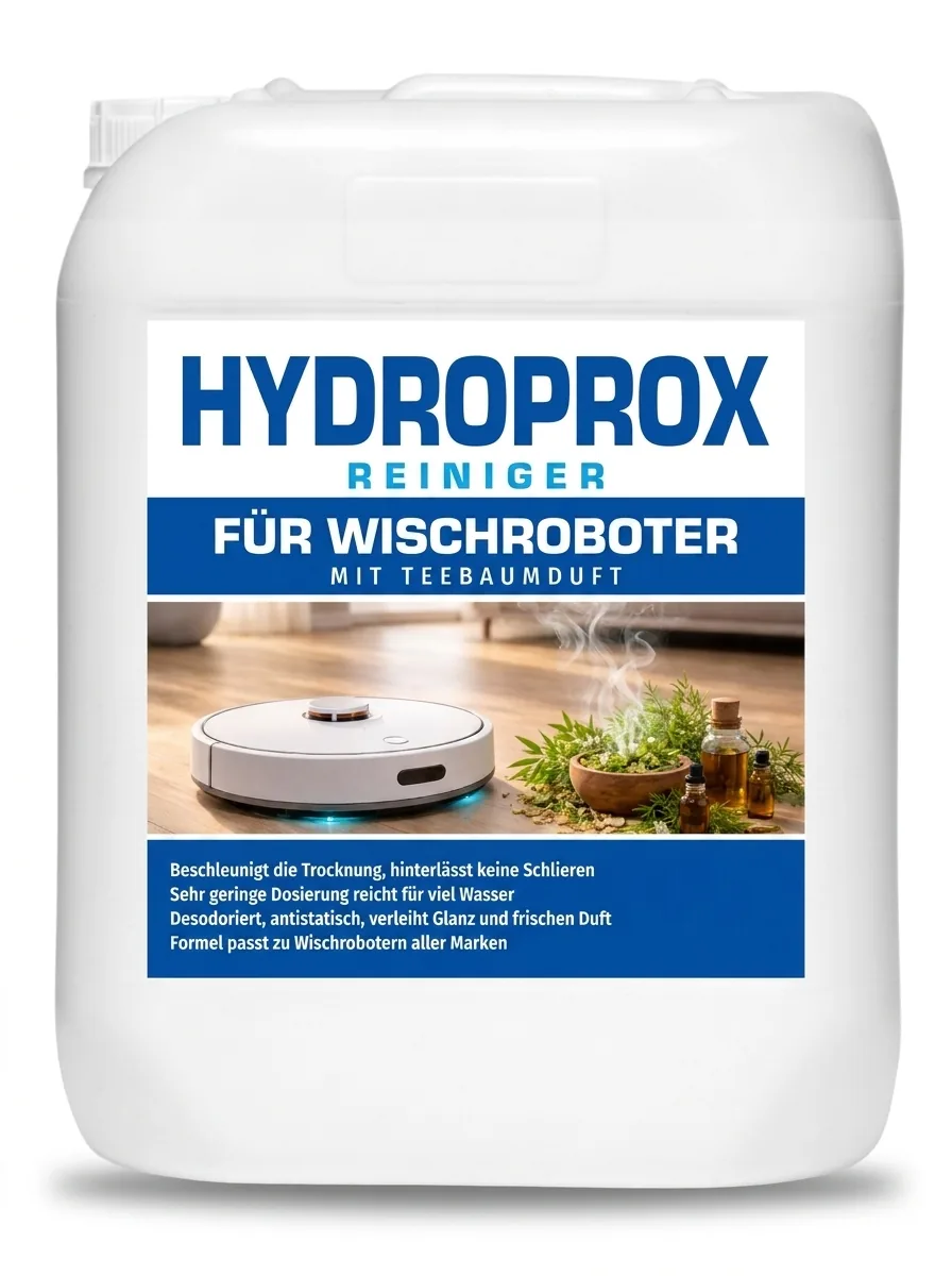 HYDROPROX Reinigungsflüssigkeit für Wischroboter – mit Teebaum-Duft