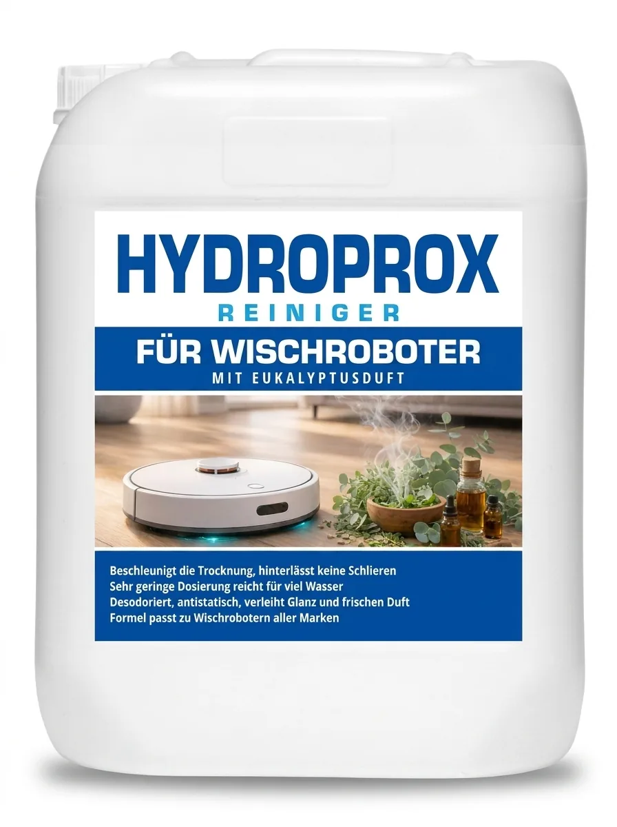 HYDROPROX Reinigungsflüssigkeit für Wischroboter – mit Eukalyptus-Duft