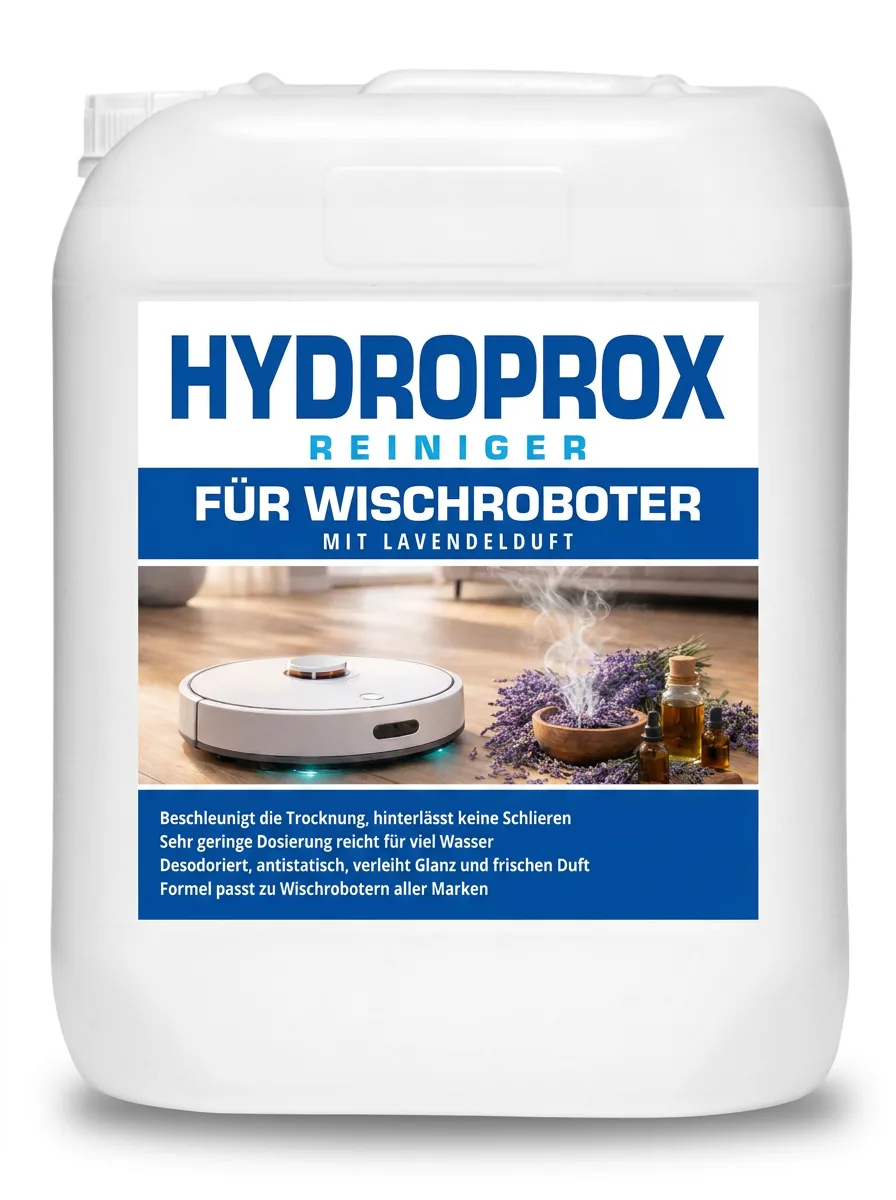 HYDROPROX Reinigungsflüssigkeit für Wischroboter – mit Lavendel-Duft
