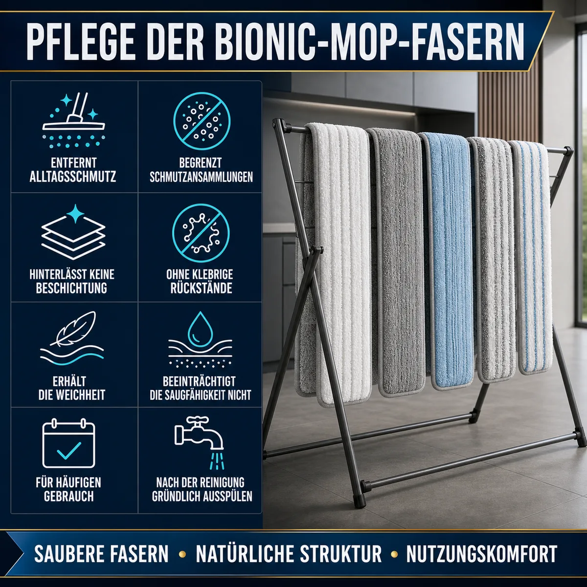 HYDROPROX Reinigungsflüssigkeit für Bionic-Wischmopps