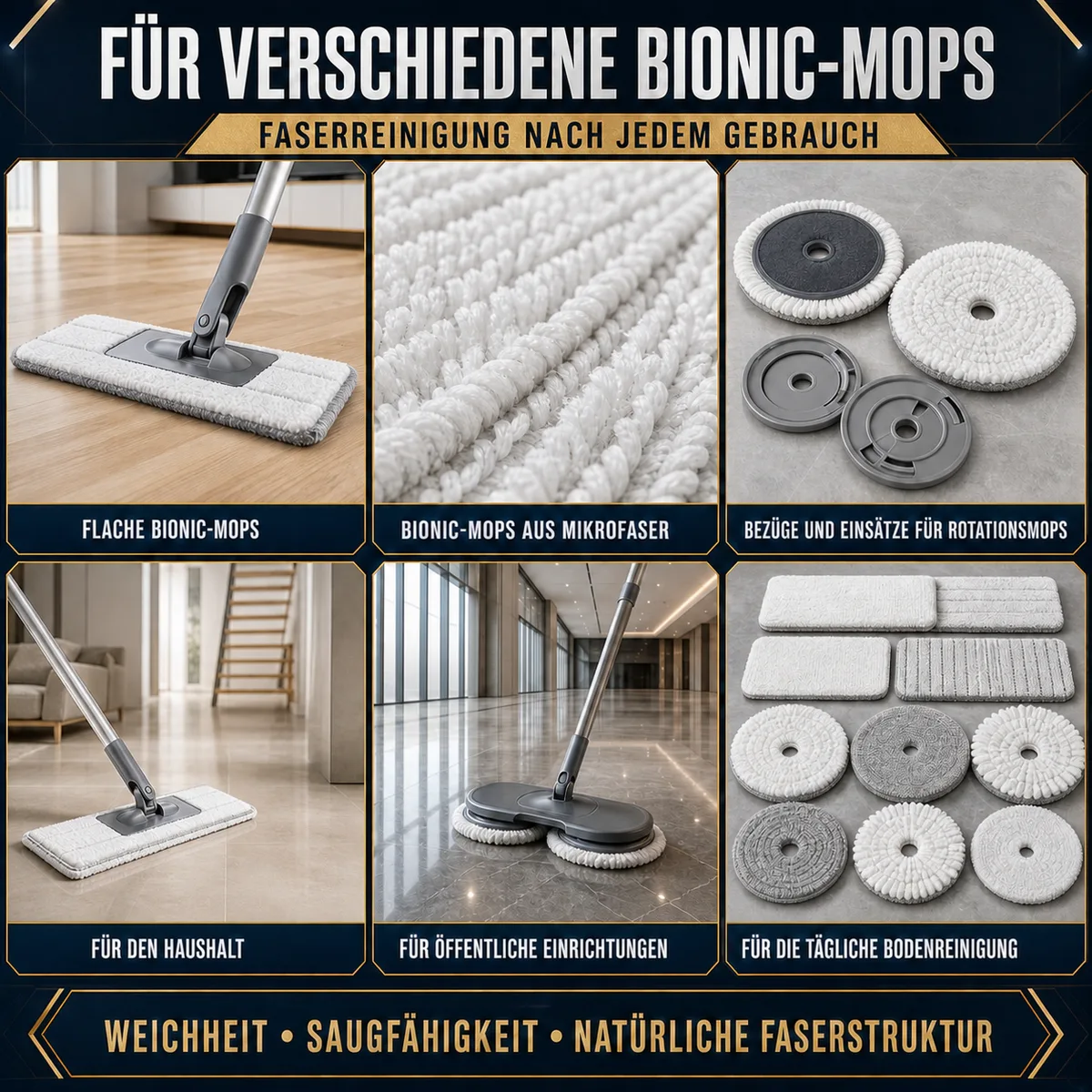 HYDROPROX Reinigungsflüssigkeit für Bionic-Wischmopps