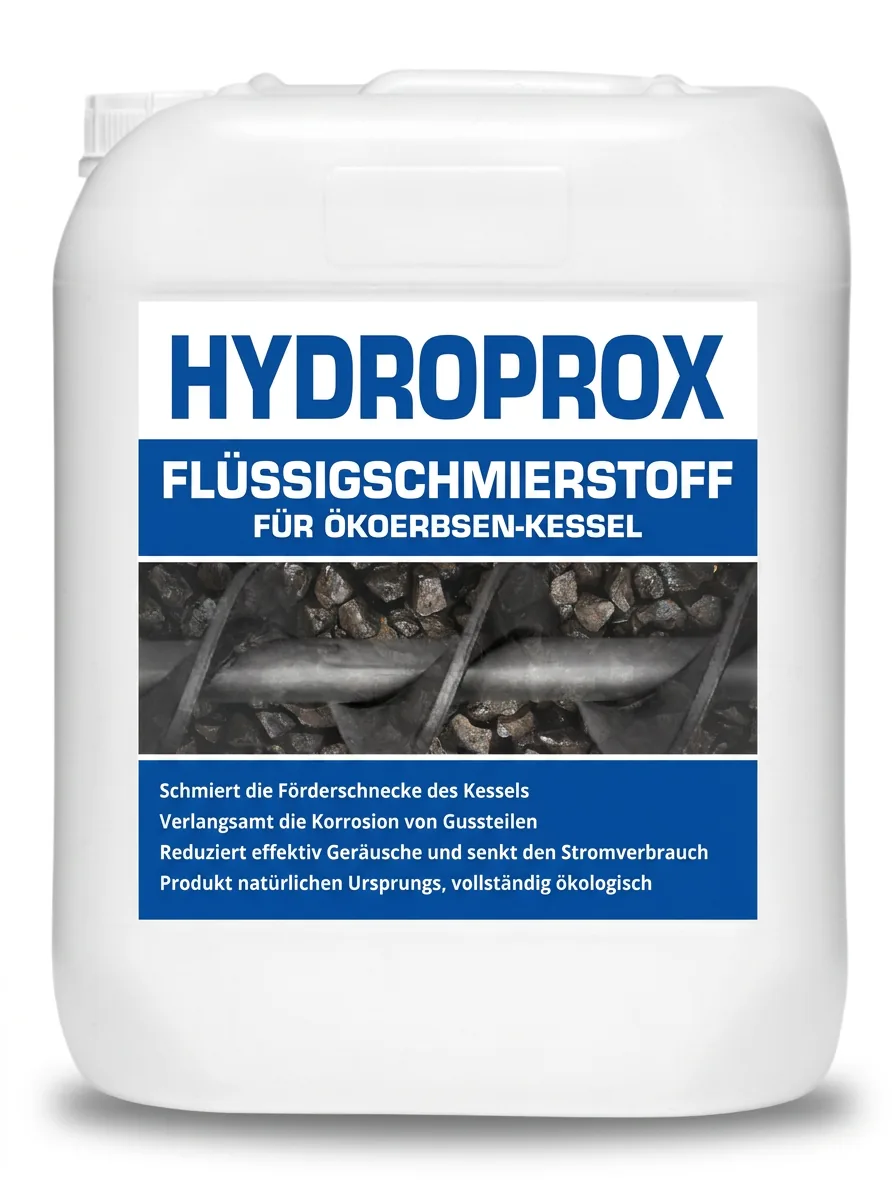 HYDROPROX Flüssigschmierstoff für Festbrennstoffkessel