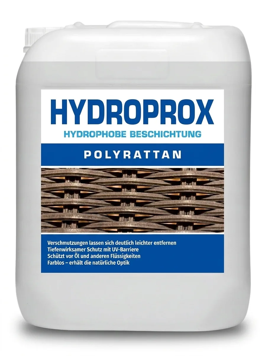 HYDROPROX Hydrophobe Beschichtung für Polyrattan