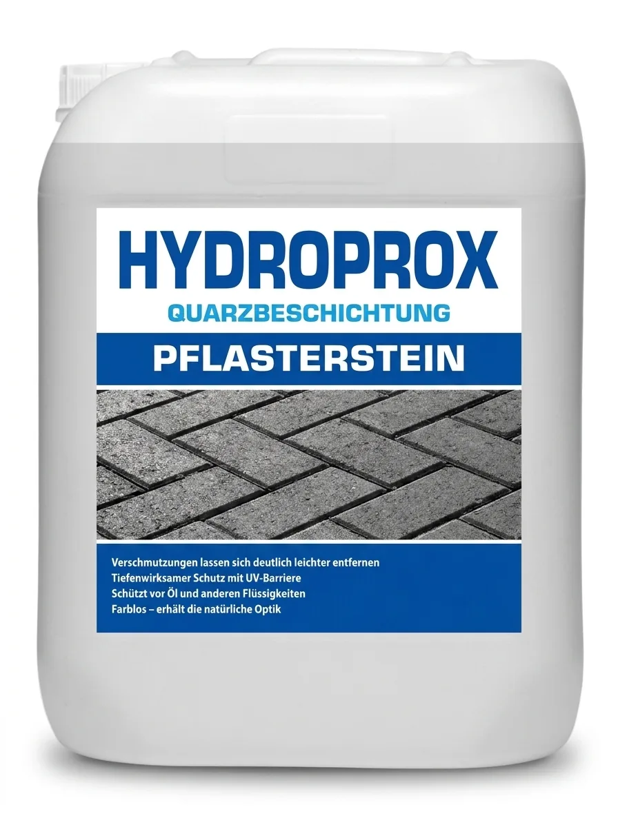 HYDROPROX Quarzbeschichtung Pflastersteine