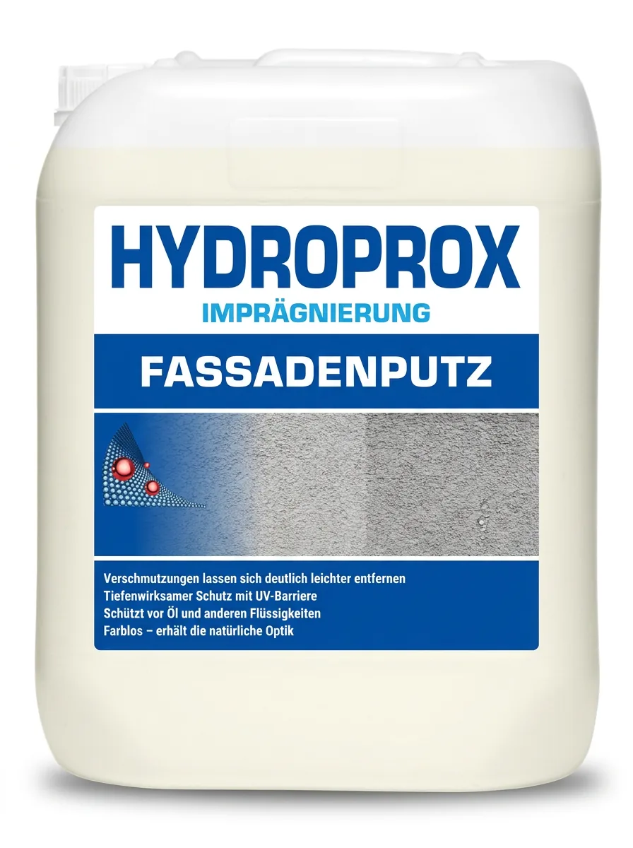 HYDROPROX Schutzschicht mit Nasseffekt für Fassadenputz