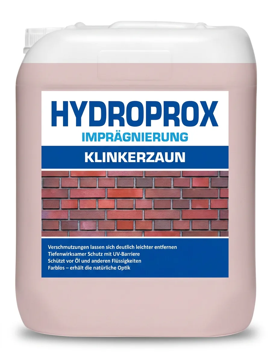 HYDROPROX Schutzschicht Klinker-Zäune