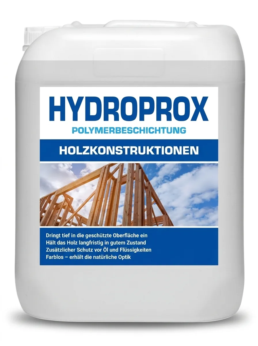 HYDROPROX Polymerbeschichtung Holzkonstruktionen