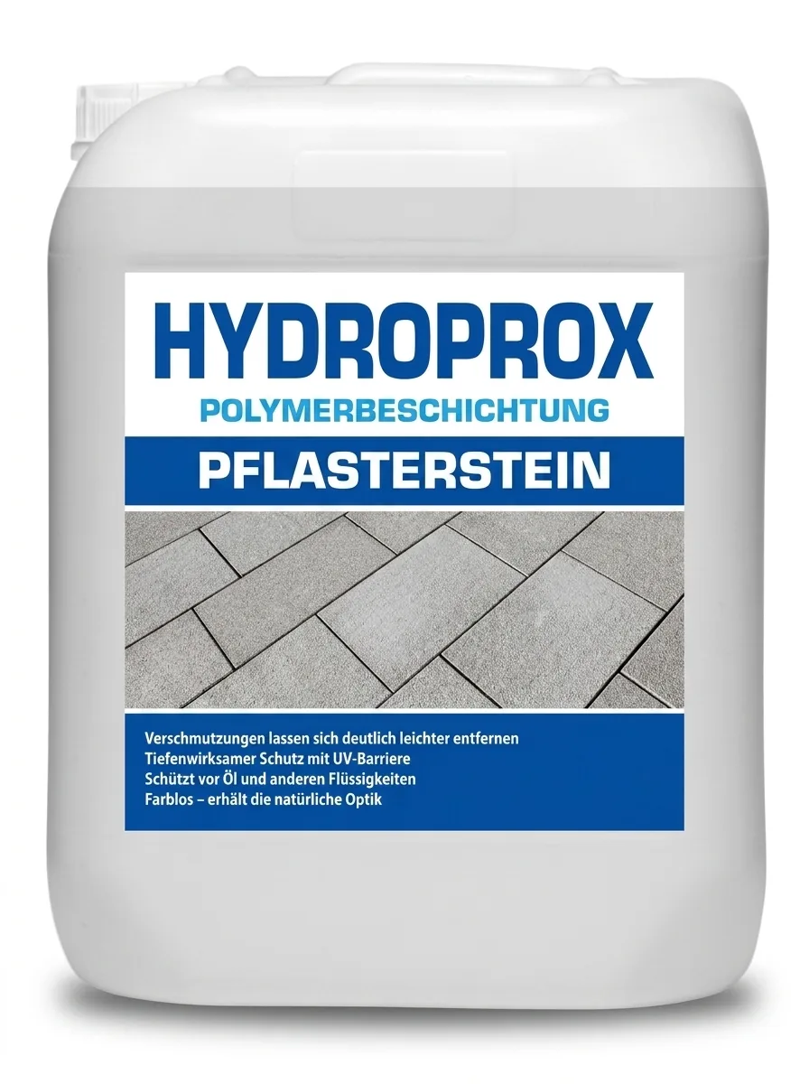 HYDROPROX Polymerbeschichtung Pflastersteine