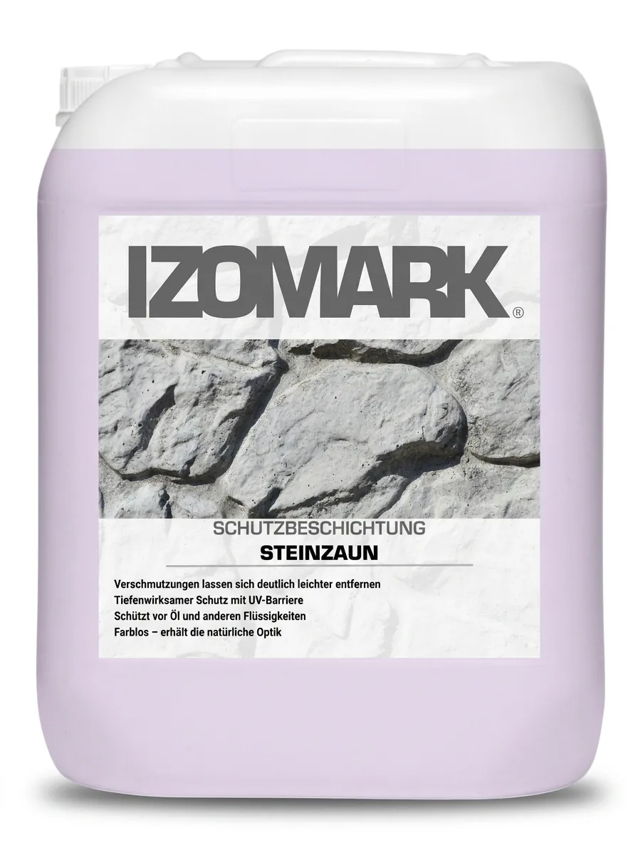 IZOMARK Schutzanstrich Steinzaun