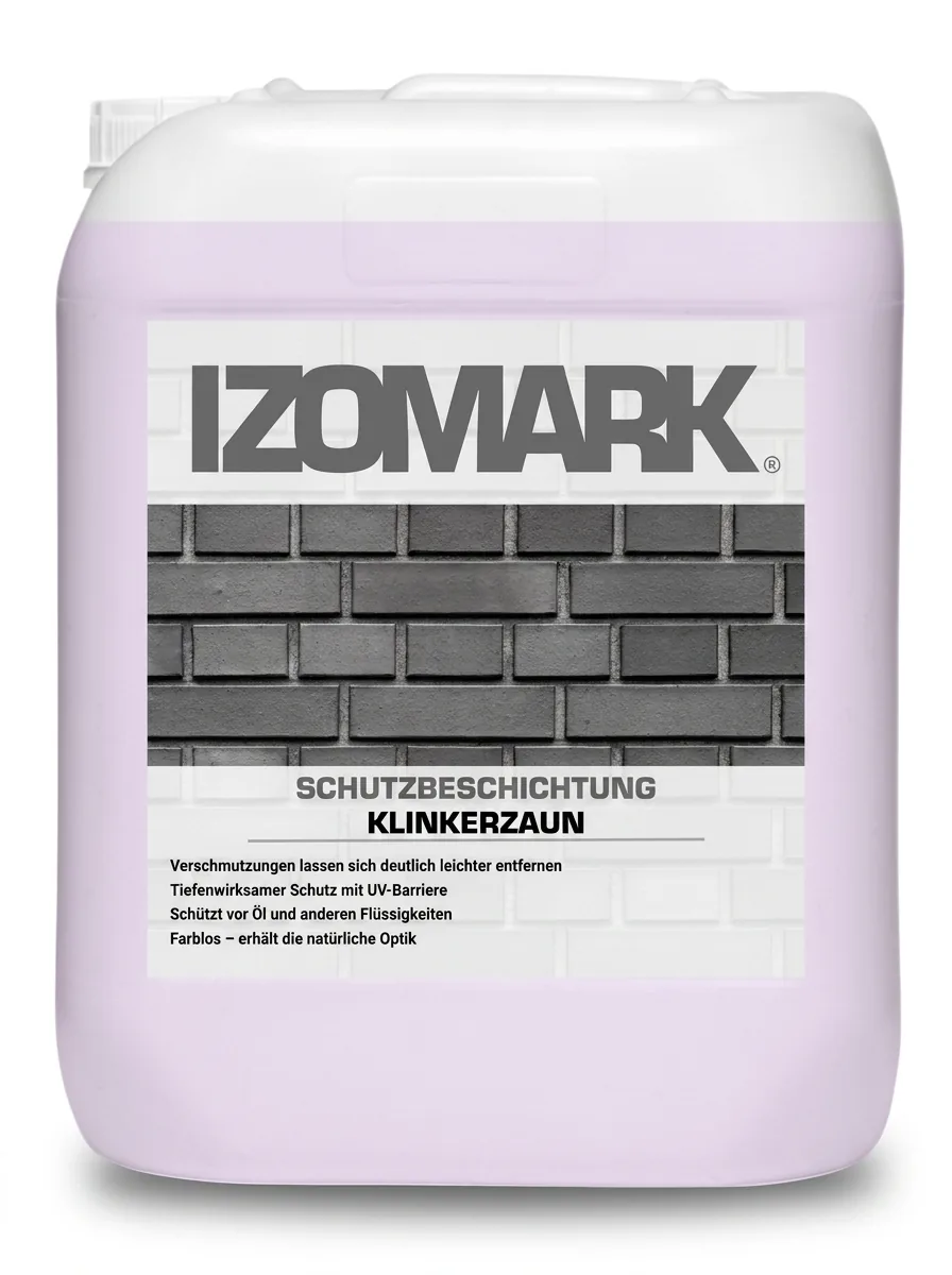 IZOMARK Schutzanstrich Klinkerzaun