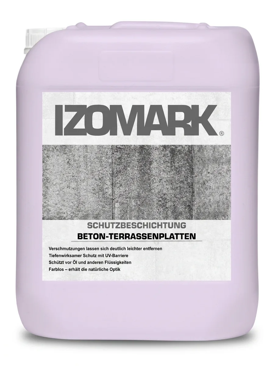 IZOMARK Schutzanstrich Betonterrassenfliesen